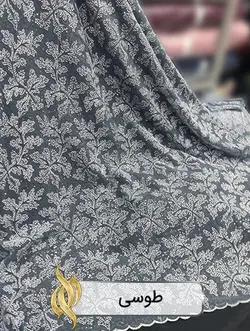 پارچه دانتل امبرودری - کد 1011