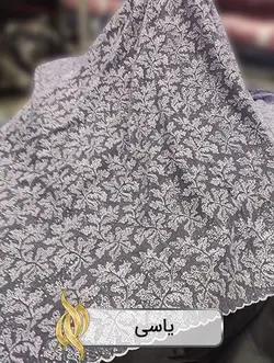 پارچه دانتل امبرودری - کد 1011