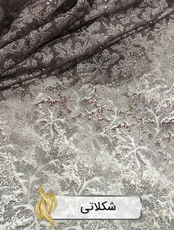 پارچه دانتل امبرودری - کد 1011