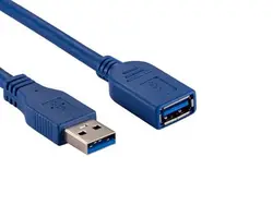 خرید و قیمت کابل افزایش طول USB3 برند enet