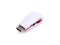 خرید و قیمت تبدیل HDMI به VGA برق دار مدل enet