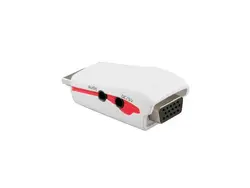 خرید و قیمت تبدیل HDMI به VGA برق دار مدل enet