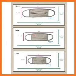 ماسک آنتی وایرال مای شیلد 2 لایه نقره سوپر پروتکشن(سایز بزرگسال، نوجوان، کودک)