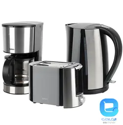ست صبحانه خوری سام BF3314BK - فروشگاه اینترنتی المارکت