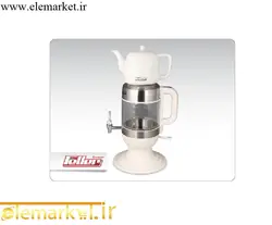 چایساز سماوری پریکس با قوری چینی فلرTSP810 - فروشگاه اینترنتی المارکت