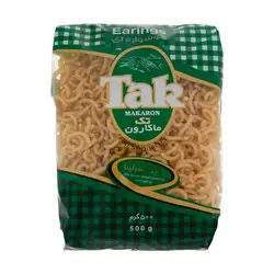 ماکارونی گوشواره ای تک ماکارون مقدار 500 گرمی