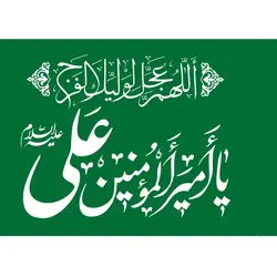 پرچم ساتن یا امیرالمومنین علی (ع)