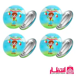 پیکسل طرح پسر انقلاب بسته 100 عددی