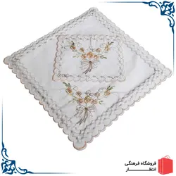 جانماز گلدوزی گلبه ای 30 سانت