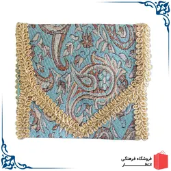 جانماز ترمه آبی آسمانی