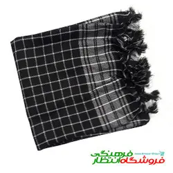 چفیه مشکی گره دار
