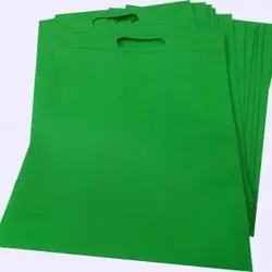 ساک دستی پارچه ای سبز فسفری