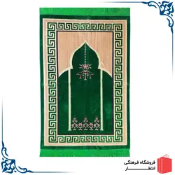 سجاده مخمل سبز کد2