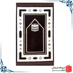 سجاده مخمل قهوه ای کد1