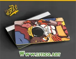 استیکر کارتی نقاش فضایی SCT (89)