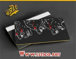 استیکر کارتی گله گرگ ها SCT (98)
