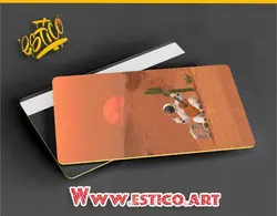 استیکر کارتی نوازنده ی فضا SCT (103)