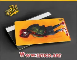 استیکر کارتی بچه عنکبوتی SCT (108)