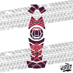 پد باک RS 200 طرح نئونی رنگی M.T.RS (4)