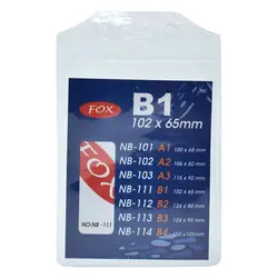 جاکارتی آویز (سمیناری) Fox مدل B1 کد NB-111 | اتود | 922