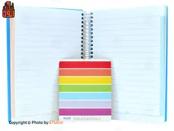 دفترچه یادداشت 160 برگ 13 در 17 سانتی متری کیمیا | اتود | 1012