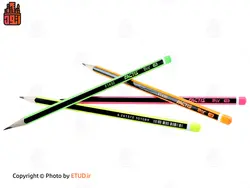 مداد مشکی HB مثلثی بدنه فسفری فکتیس کد F1430 | اتود | 780