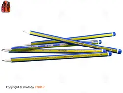 مداد مشکی HB شش وجهی مونامی مدل MO-112 بسته 12 عددی | اتود | 7