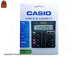 ماشین حساب کاسیو مدل MJ-120D | اتود | 109