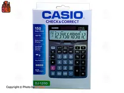 ماشین حساب کاسیو مدل DJ-120D | اتود | 113