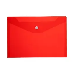 پوشه دکمه دار A5 طلقی | اتود | 1489