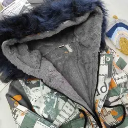 کاپشن ارتشی کد 1188 - فندق شاپ - لباس نوزاد و کودک