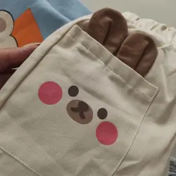 ست خرس لپ گلی کد 1237 - فندق شاپ - لباس نوزاد و کودک