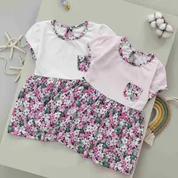 شومیز و پیشبندی قلبی کد 1072