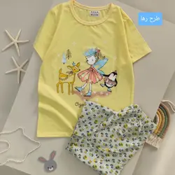 ست راحتی آنه ، حنا و رها کد 1242 - فندق شاپ - لباس نوزاد و کودک