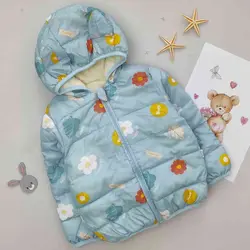 کاپشن بادی طرحدار کد 1175 - فندق شاپ - لباس نوزاد و کودک