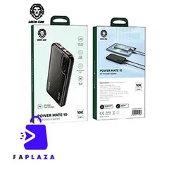 پاور بانک پاور میت 10 پی دی گرین لاین | Green Lion 10000mAh Power Mate 10 PD  Power Bank