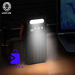 پاور بانک خورشیدی قابل حمل 30000 میلی آمپر ساعت گرین لاین | Green Lion 30000mAh Solar Portable Power  Bank
