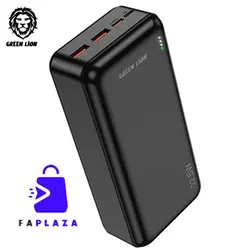 پاور بانک فست شارژ پاورپک 30000 میلی آمپری گرین لاین | Green Lion 30000mAh PowerPack Fast Charge  Power Ba