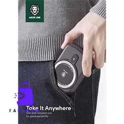 پاور بانک کامپکت لوکزامبورگ 10000 میلی آمپر گرین لاین | Green Lion LUXEMBOURG 10000mAh Compact Powerbank