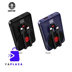 پاور بانک مگ سیف 10000 میلی آمپر گرین لاین | Green Lion 10000mAh 2 In 1 MagSafe Power  Bank