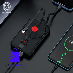 پاور بانک مگ سیف 10000 میلی آمپر گرین لاین | Green Lion 10000mAh 2 In 1 MagSafe Power  Bank