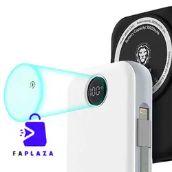 پاور بانک موناکو مگ سیف 10000 میلی آمپر گرین لاین | Green Lion Monaco Magsafe Power Bank 10000mAh