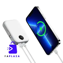 پاور بانک موناکو مگ سیف 10000 میلی آمپر گرین لاین | Green Lion Monaco Magsafe Power Bank 10000mAh