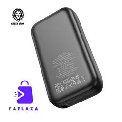 پاوربانک کامپکت 15000 میلی آمپر گرین لاین | Green Lion Compact Power Bank 15000mAh  PD 45W