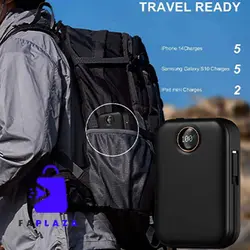 پاوربانک مگ سیف 20000 میلی آمپر موناکو گرین | Green Lion 20000mAh Monaco Magsafe  Power Bank