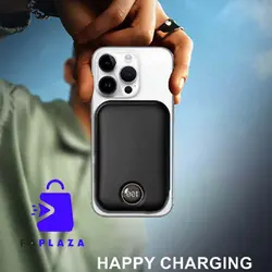 پاوربانک مگ سیف 20000 میلی آمپر موناکو گرین | Green Lion 20000mAh Monaco Magsafe  Power Bank