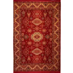 فرش گبه قشقایی طرح نگاره لاکی 700 شانه 9012
