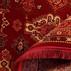 فرش گبه قشقایی طرح نگاره لاکی 700 شانه 9012