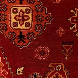 فرش گبه قشقایی طرح نگاره لاکی 700 شانه 9012