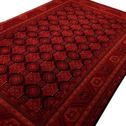 فرش گبه بلوچ طرح آشفته 700 شانه کد 9014